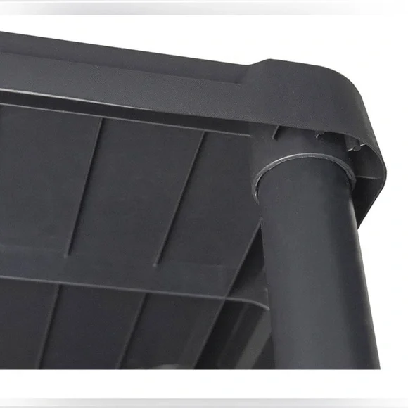 4-Tier Light Duty Storage Shelf Shelves Plastic Shelving Unit 47”H x 21”W x 13”D - Picture 10 of 12